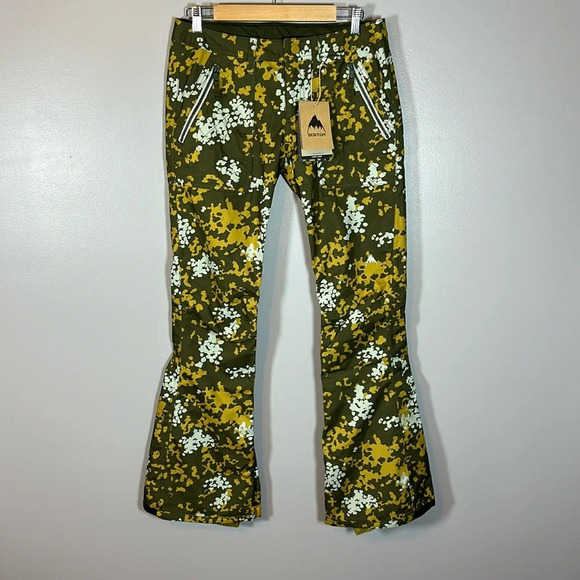 Burton Vida Stretch Snow Pants Women’s Size Small Wheeler Camo NWT - Picture 3 of 16